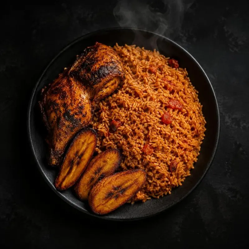 Nigerian dish by Chef Nkem